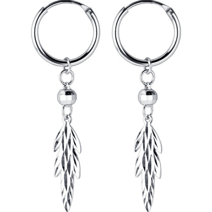 S925 White Fungus Buckle Women