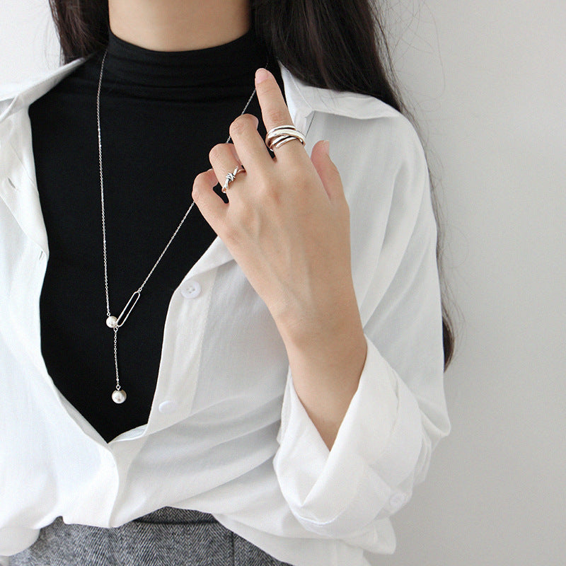 S925 Vintage Multilayer Wound Ring