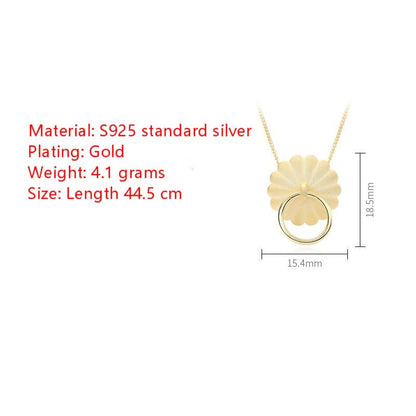 S925 sterling silver clavicle chain