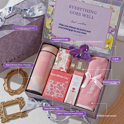 International Women's Day Gift Goddess Bridesmaid Wedding High-end Practical Birthday Gift Box Wedding Guest Gift