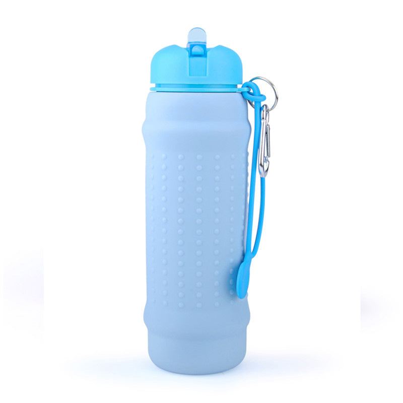 Portable Silicone Water Bottle for Outdoor Travel