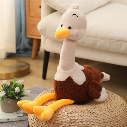 A Girl's Heart Flamingo Plush Toy Ugly Cute Duck Doll