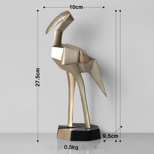 Nordic Creative Flamingo Decoration Resin Crafts