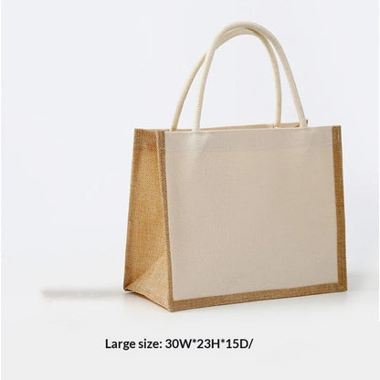 Custom Cute Tote Bag With Pearl Accessories