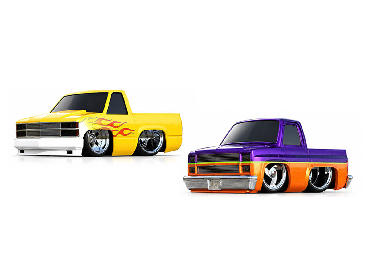 "Just Truck'n" Series 9 Chevrolet Pickup Double Pack Set of 2 Diecast Model Cars by CarTuned
