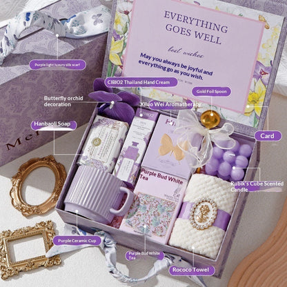 International Women's Day Gift Goddess Bridesmaid Wedding High-end Practical Birthday Gift Box Wedding Guest Gift