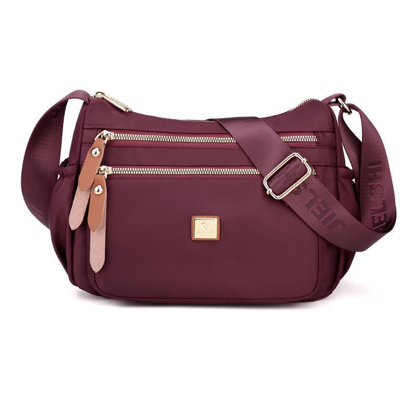 Lightweight Waterproof Oxford Cloth ShoulderCrossbody Bag