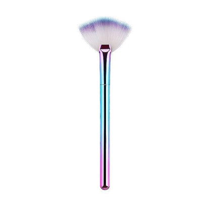 Fan-Shaped Silicone Makeup Brush Set