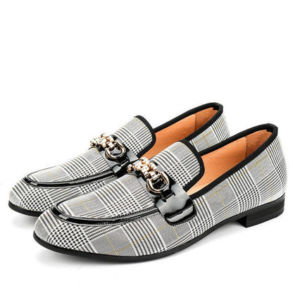 Men's Casual Handmade Leather Shoes - Stylish & Breathable