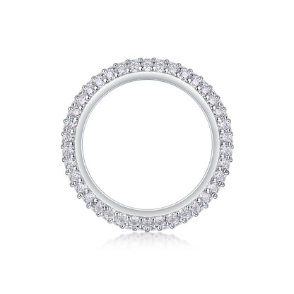 S925 Silver Ring Moissanite Ring