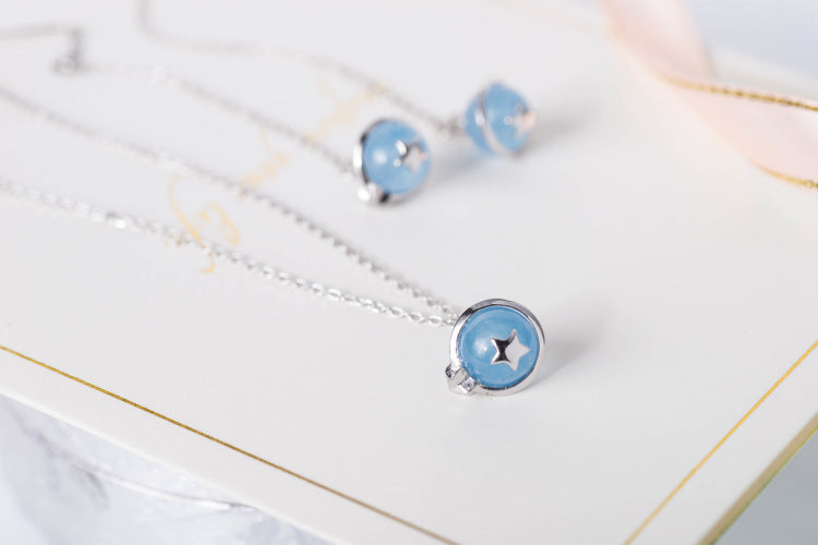 Sterling silver s925 clavicle chain
