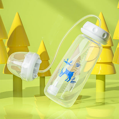 Baby Hand-free Standard Diameter 240ml Feeding Bottle