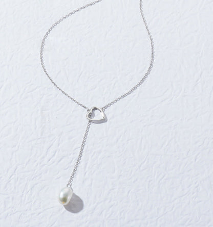 S925 Natural Freshwater Pearl Necklace