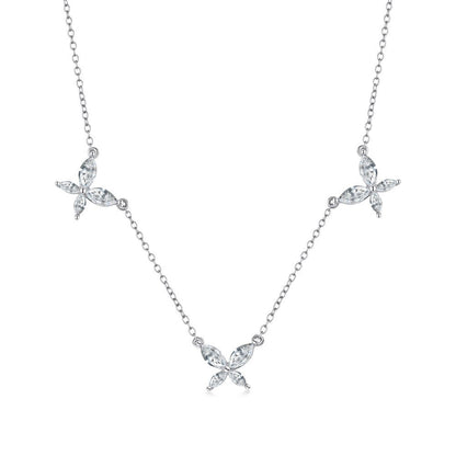 S925 Sterling Silver Butterfly Necklace