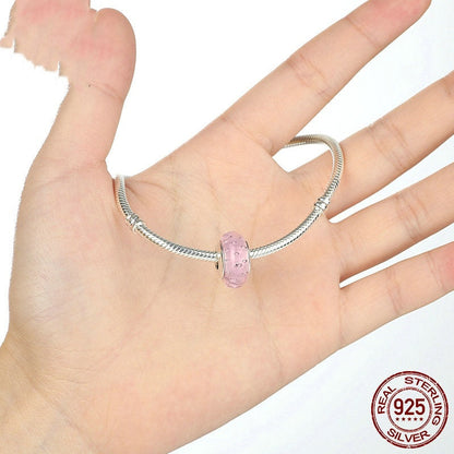 Bubble Glass Bead S925 Sterling Silver