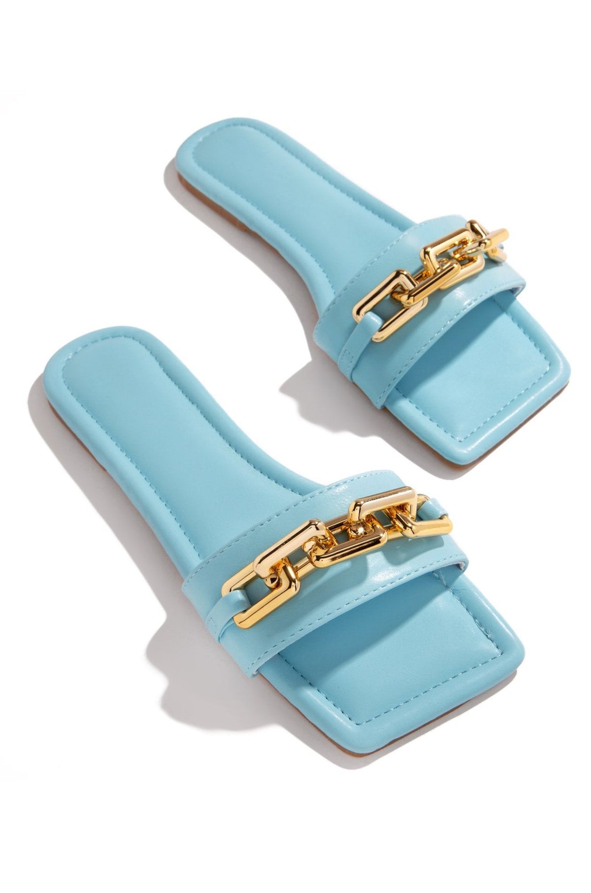 Cross Adult Women's Chain Flat Bottom Casual Sandals And Slippers