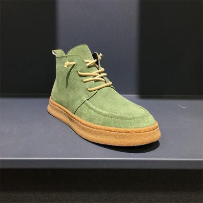 Trendy Casual High-Top Thick Sole Shoes