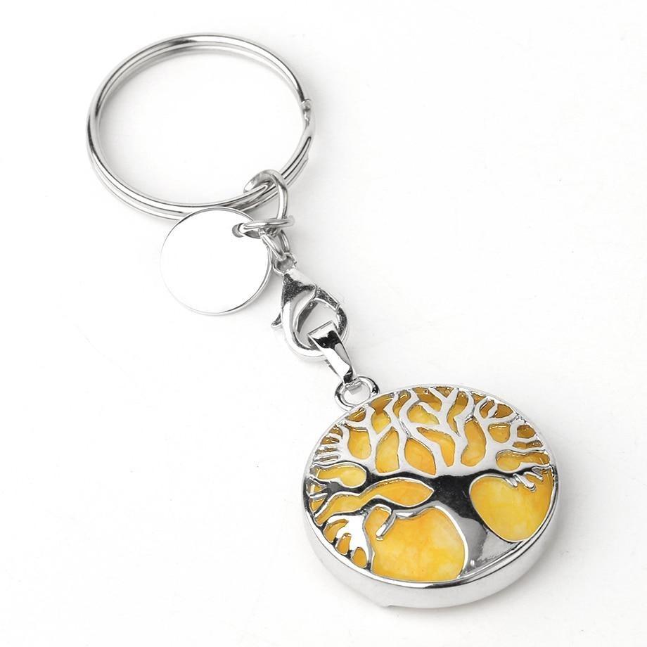 Round Hollow Tree Of Life Pendant