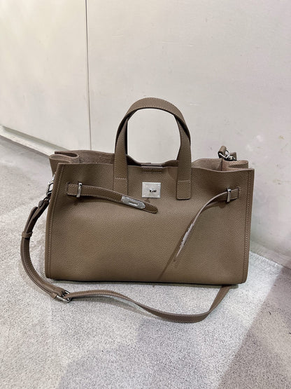 New Top Layer Cowhide All-match Crossbody Bag For Women