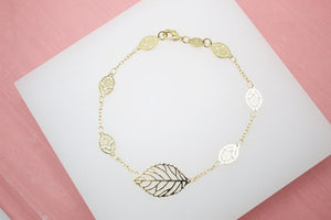 Nature Leaf Bracelet