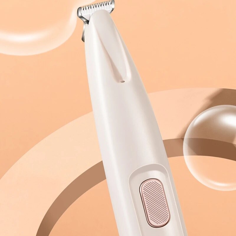New Dog Paw Trimmer With LED Light Fully Waterproof Pet Hair Trimmer With LED Display Dog Clippers For Grooming 18mm Widen Blade