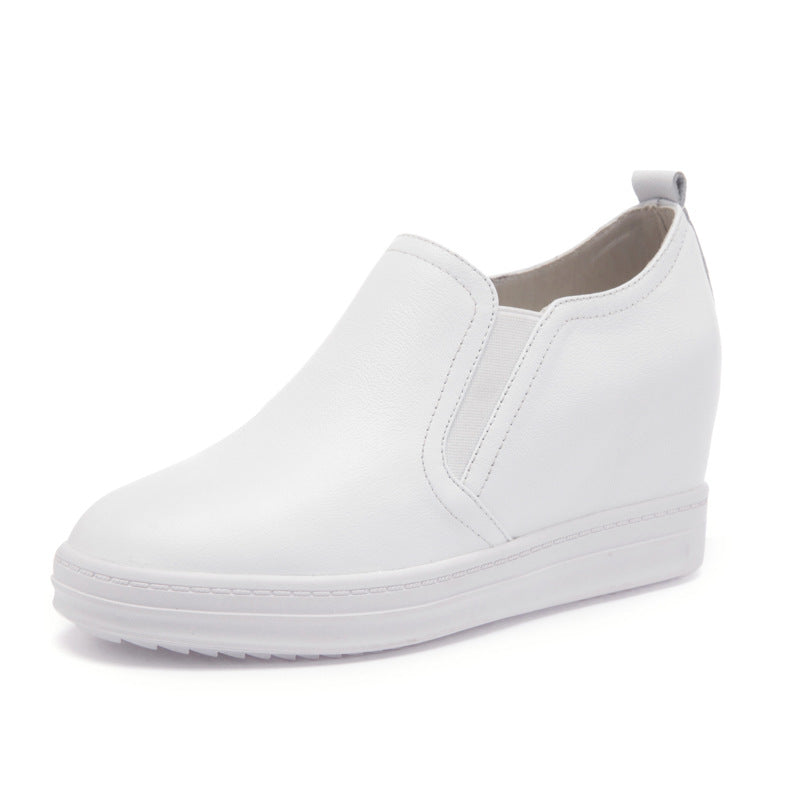 Elevated Slip-On Women's Thick Sole Shoes