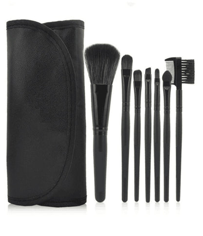 7-Piece Makeup Brush Set with Premium Brush Bag