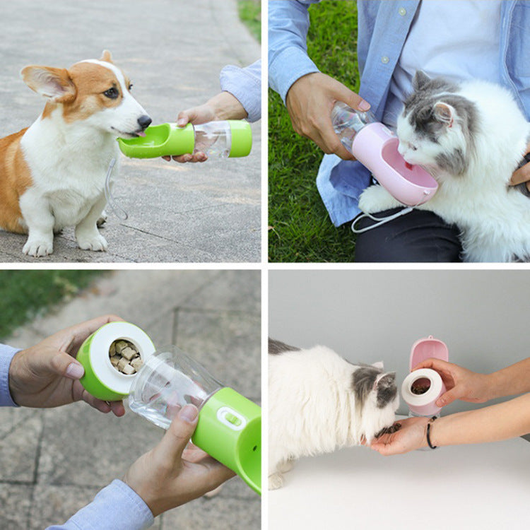 Multi-Functional Pet Travel Water Bottle