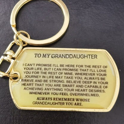 To My Badass Metal Keychains