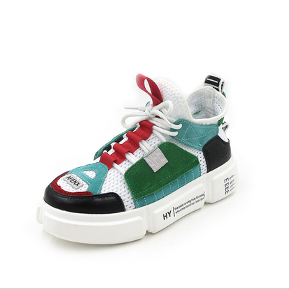 Breathable Mesh Ulzzang Dad Sneakers (Flat Shoes)