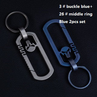 Titanium Alloy Keychain Fashionable Men's Pendant