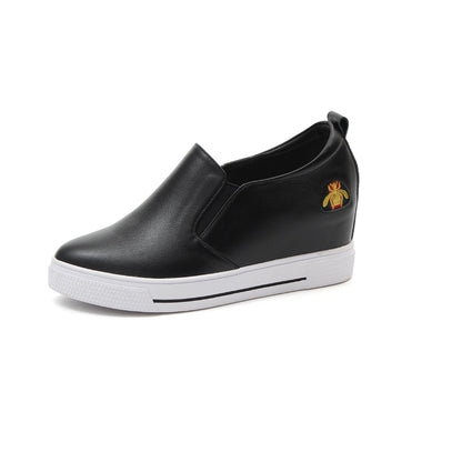 Elevated Slip-On Women's Thick Sole Shoes