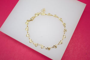 Designed Heart Bracelet (I200)