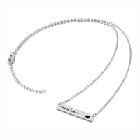 Titanium Steel Long Bar Necklace for Mother's Day Gift