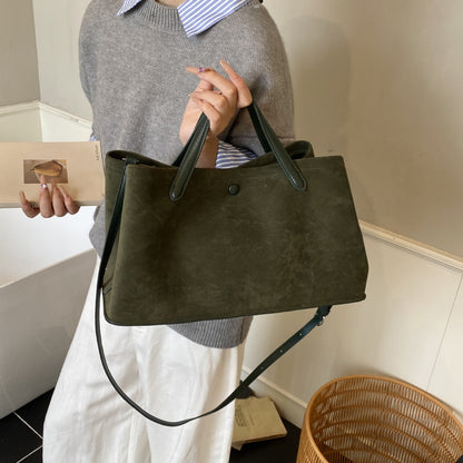 Womens Retro Stylish Simple Casual Crossbody Bag