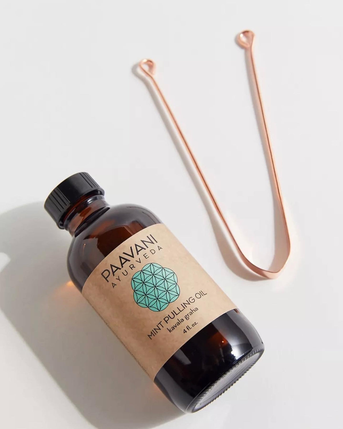 Mint Oral Care Ritual | Ayurvedic Oil Pulling & Tongue Cleaning