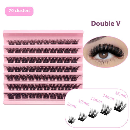 5D Messy 40p 60p Thick Hot Melt False Eyelashes