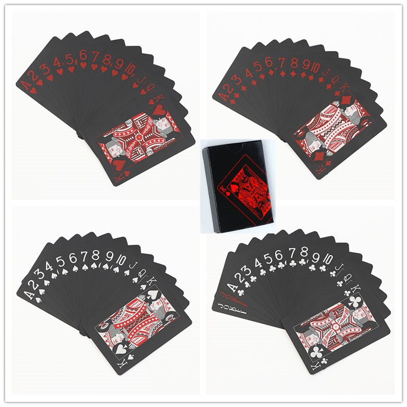 Playing Cards Gold Foil Playing Cards Waterproof