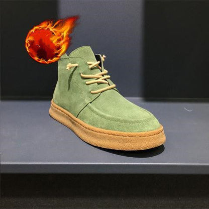 Trendy Casual High-Top Thick Sole Shoes