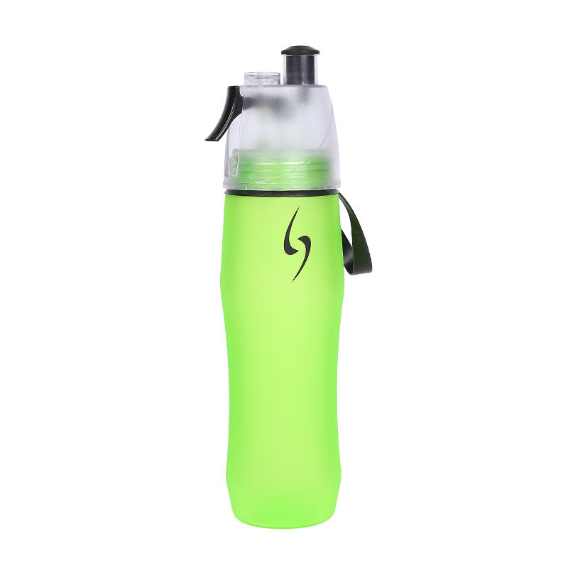 Plastic Spray Sports Water Bottle for Students