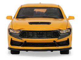 2024 Ford Mustang Dark Horse Yellow Splash Metallic "Auto Mall" Series 8 1/64 Diecast Model Car by Greenlight