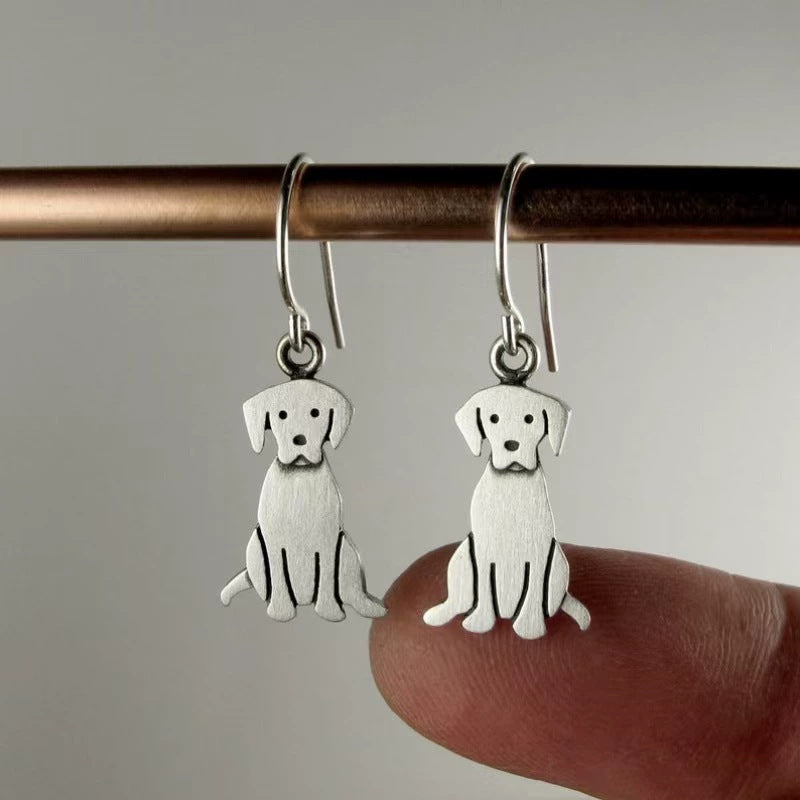 Female Versatile Retro Creative Small Animal Earrings