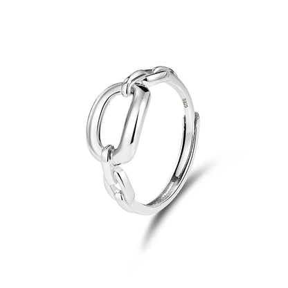 High-grade S925 Openning Silver Ring