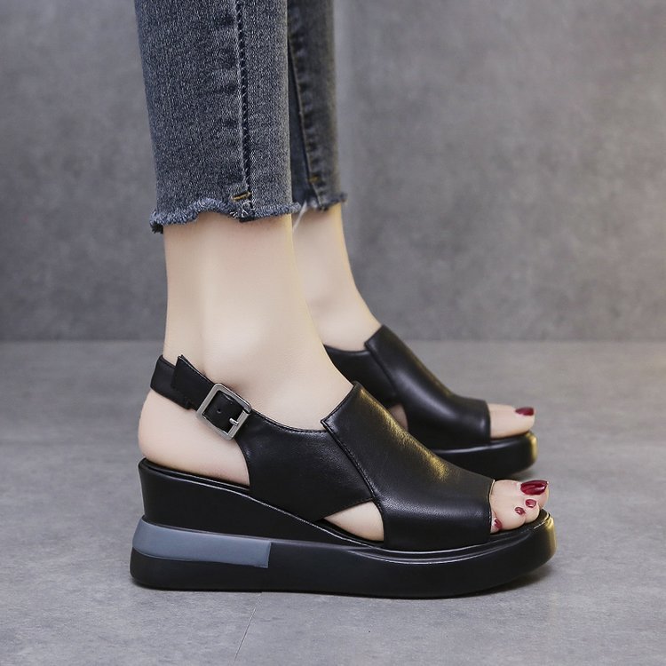 Platform Platform Wedge Fashion High Heel Sandals Women's
