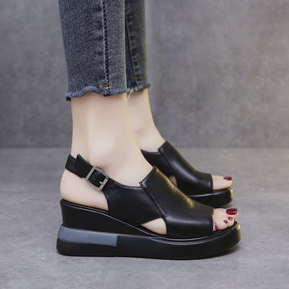 Platform Platform Wedge Fashion High Heel Sandals Women's