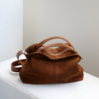 Womens Matte Commuter Tote Crossbody Bag