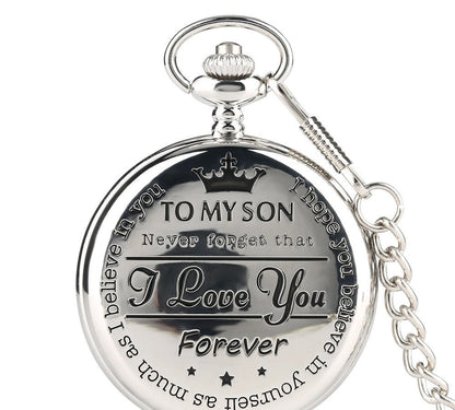 Quartz Pocket Watch - Stylish Gift for Mother's Day