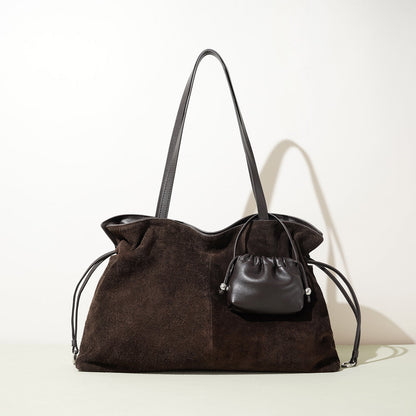 Cortical Women's Spliced Casual Crossbody Bag