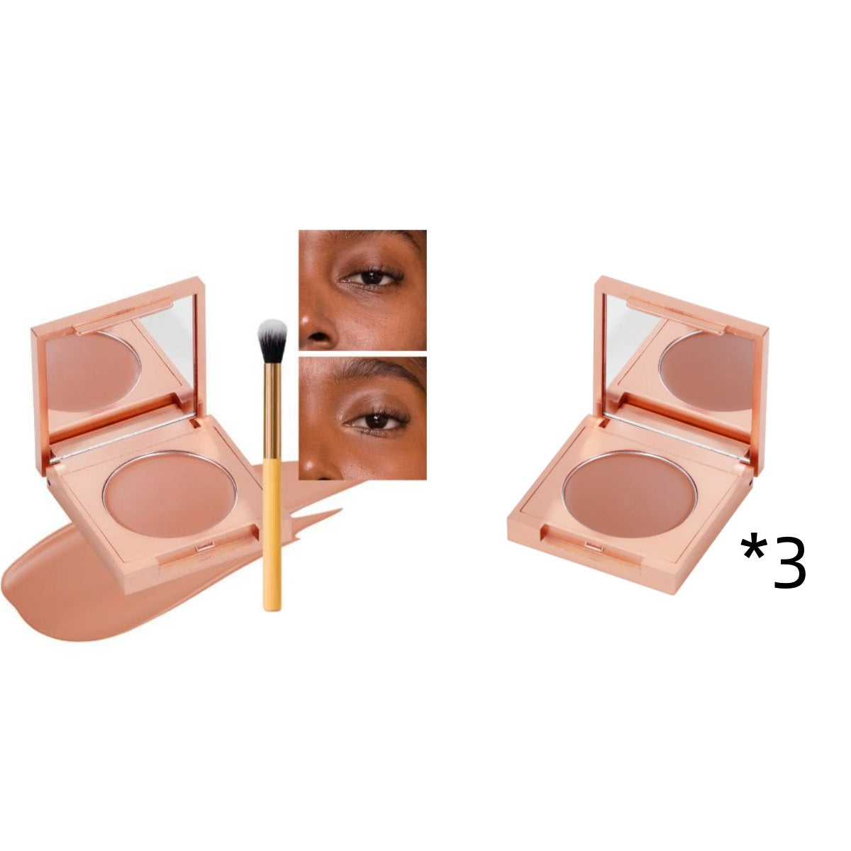 Fundus Creamy Concealer Cover Eye Bags And Dark Circle Natural Cover Skin Blemishes