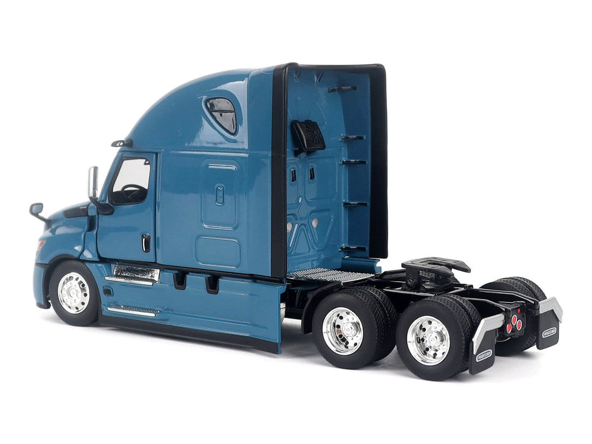 2025 Freightliner Cascadia Gen-5 Sleeper Cab Truck Tractor Signature Blue "Transport Series" 1/50 Diecast Model by Diecast Masters